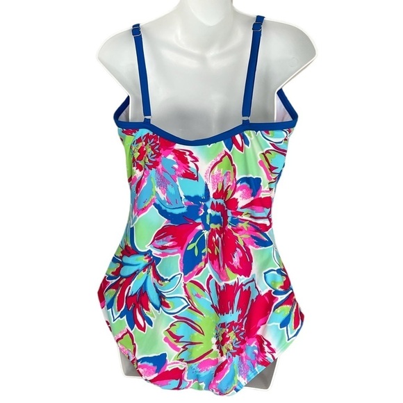 Gabar Colorful Floral Print One Piece Swimsuit‎ - Picture 3 of 8